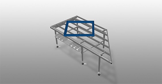 Montagetische HT 2045 R Someco