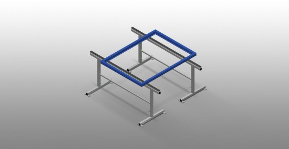 Assembly tables MB 2000 ASSEMBLY STANDS (1 PAIR) Someco